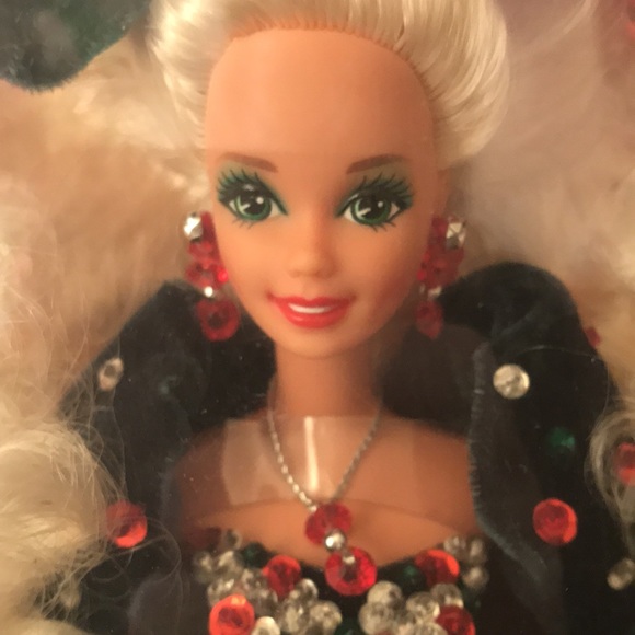 VINTAGE 1991 HOLIDAY BARBIE SPECIAL EDITION NOT REMOVED FROM BOX EXCELLENT COND - Picture 8 of 8